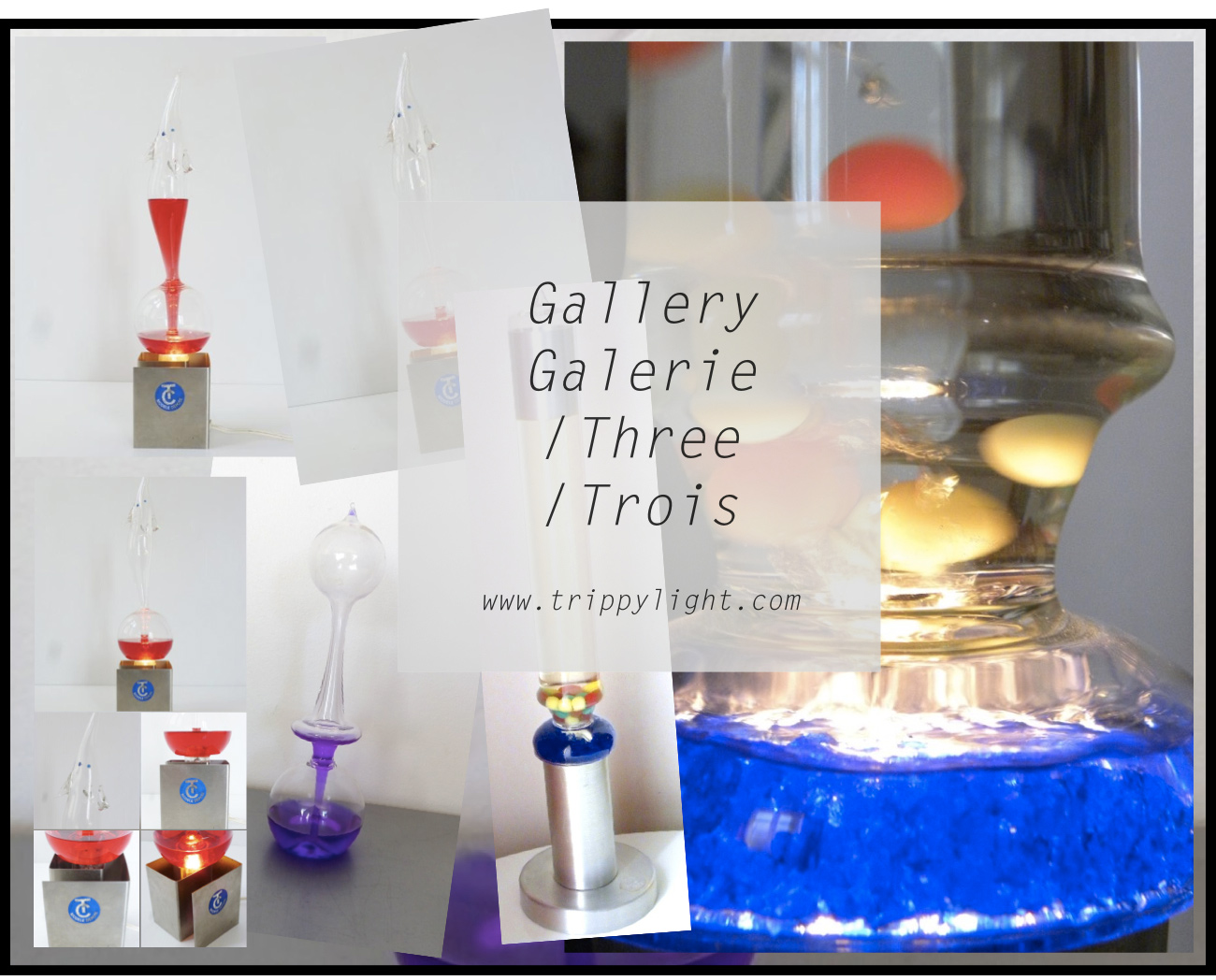 www.trippylight.com Mini Index, a site dedicated to vintage boiler lamps produced by various manufacturers including: F. Vaudan Paris, S. Vera Clermont-Ferrand and Creations Artisanales M.U.C Paris. Designed and Created by Anthony Voz.