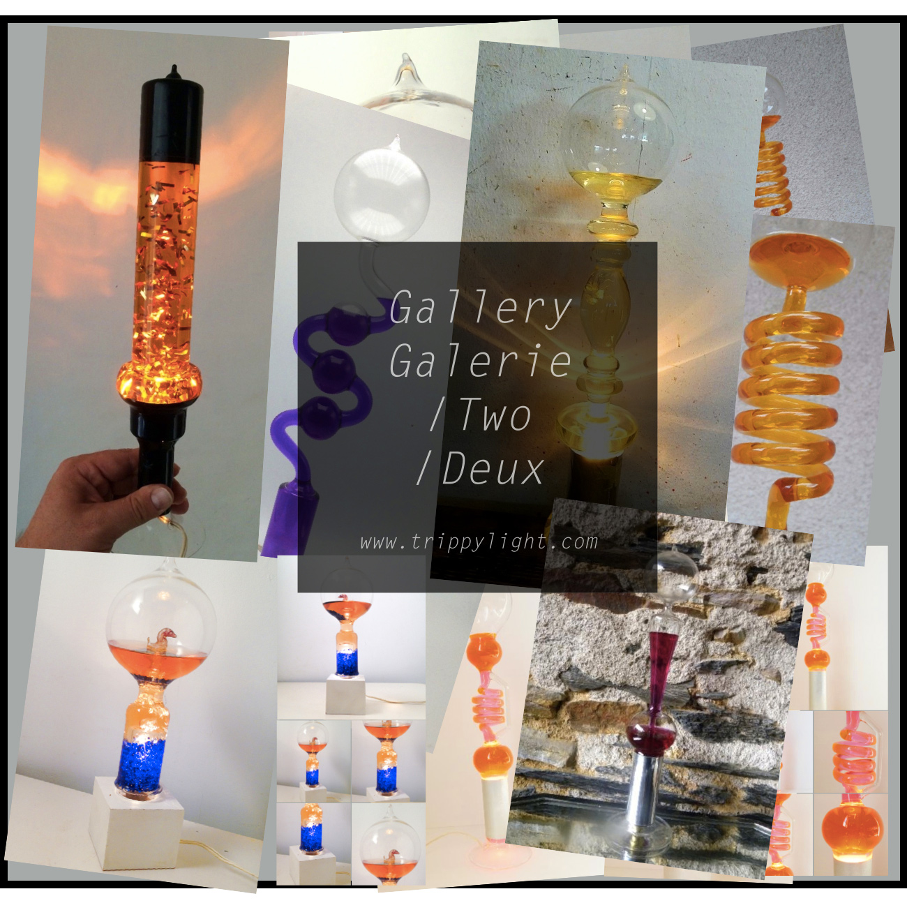 www.trippylight.com Mini Index, a site dedicated to vintage boiler lamps produced by various manufacturers including: F. Vaudan Paris, S. Vera Clermont-Ferrand and Creations Artisanales M.U.C Paris. Designed and Created by Anthony Voz.